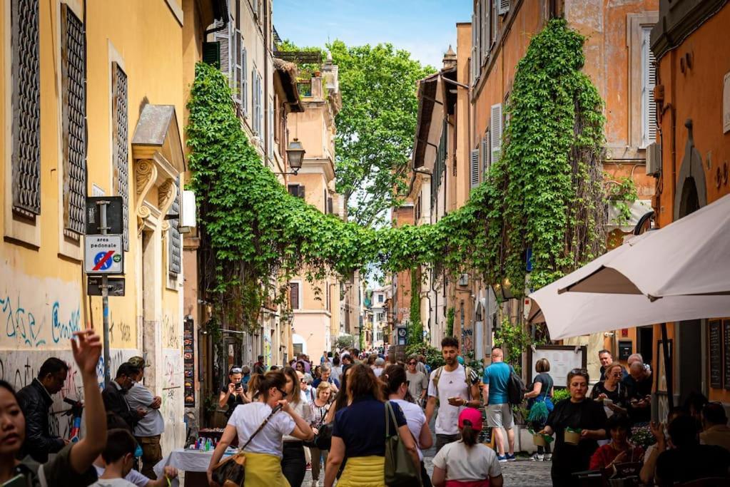Lungaretta Studio Flat II Rome Bagian luar foto